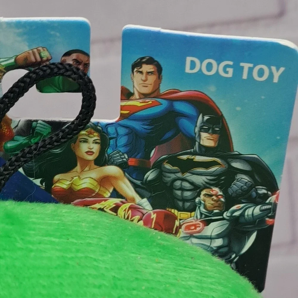 NWT DC Comics The Joker 9in Plush Squeaker Dog Toy Fetch For Pets